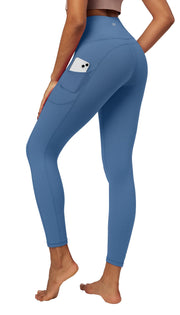 IUGA High Waist Yoga Pants with Pockets, Leggings for Women Tummy Control, Workout Leggings for Women 4 Way Stretch