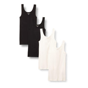 Amazon Essentials Women's Slim-Fit Tank, Pack of 4