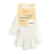 Evridwear Exfoliating Dual Texture Bath Gloves for Shower, Spa, Massage and Body Scrubs, Dead Skin Cell Remover, Gloves with Hanging Loop (1 Pair Heavy Glove)