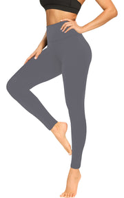 FULLSOFT Soft Leggings for Women - High Waisted Tummy Control No See Through Workout Yoga Pants