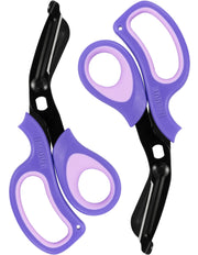 MEUUT 2 Pack Medical Scissors Trauma Shears for Nurses -Patented Bandage Scissors with Non-Stick Blades, Surgical Grade Shears Stainless Steel EMT Scissors for All Purpose