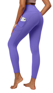 IUGA High Waist Yoga Pants with Pockets, Leggings for Women Tummy Control, Workout Leggings for Women 4 Way Stretch
