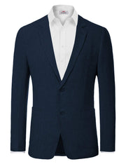 PJ Paul Jones Men's Slim Fit Lightweight Linen Jacket Tailored Blazer Sport Coat