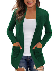 REDHOTYPE Women's Cardigans with Pockets Casual Lightweight Open Front Cardigan Sweaters for Women (S-2XL)