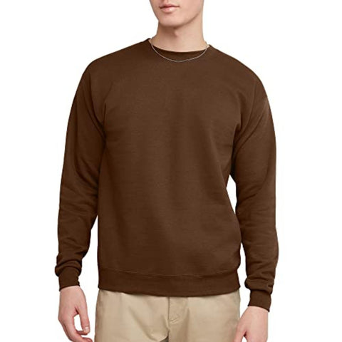 Hanes Men's EcoSmart Fleece, Pullover Crewneck Sweatshirt, 1 or 2 Pack