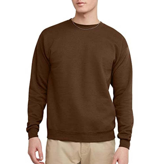 Hanes Men's EcoSmart Fleece, Pullover Crewneck Sweatshirt, 1 or 2 Pack