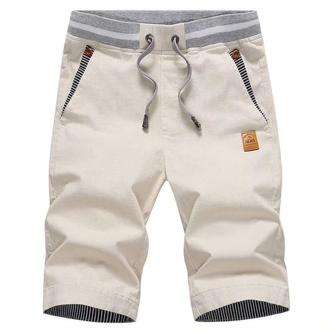 Tansozer Men's Shorts Casual Classic Fit Drawstring Summer Beach Shorts with Elastic Waist and Pockets