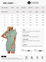 EVALESS Womens Summer Dresses Fashion 2025 Short Sleeve Spring Mini Dress Casual Beach Vacation Clothes Dresses