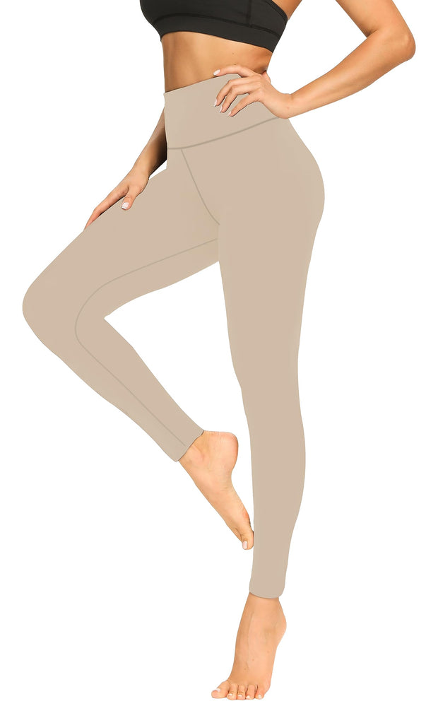 FULLSOFT Soft Leggings for Women - High Waisted Tummy Control No See Through Workout Yoga Pants
