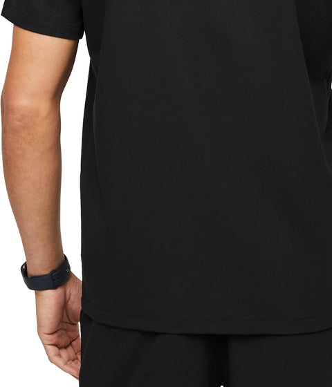 FIGS Leon Scrub Top for Men – 3 Pockets, Tailored Fit, Modern V-Neck, 4-Way Stretch, Moisture-Wicking Men's Scrubs