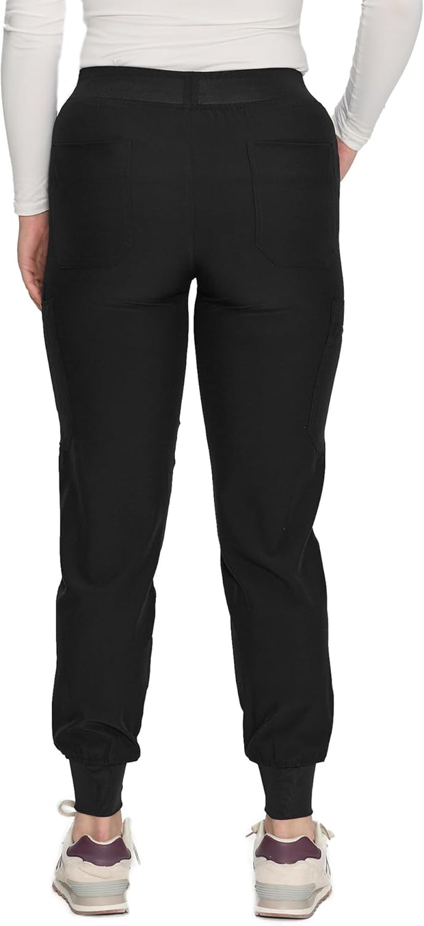 COZYFIT Scrub Pants for Women - Cargo Pants Scrubs with 7 Pockets,Soft Stretch