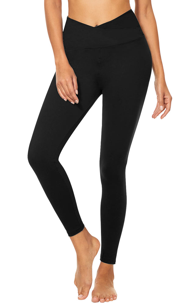 FULLSOFT Soft Leggings for Women - High Waisted Tummy Control No See Through Workout Yoga Pants