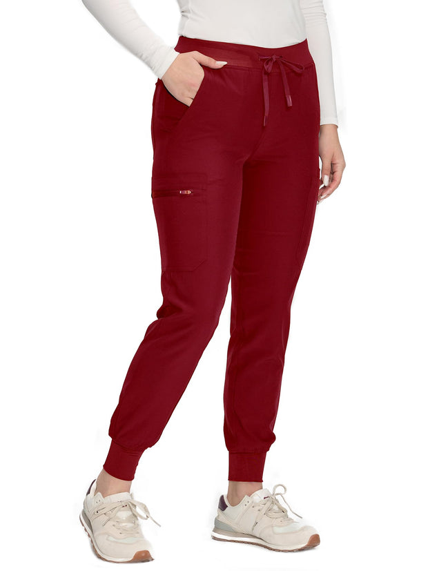 COZYFIT Scrub Pants for Women - Cargo Pants Scrubs with 7 Pockets,Soft Stretch