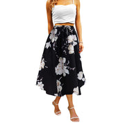 Maxi Skirts for Women with Pockets Long Midi Length Casual Skirt for Beach Party Holiday