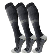 FuelMeFoot 3 Pack Copper Compression Socks - Compression Socks Women & Men Circulation - Best for Medical,Running,Athletic