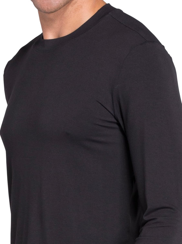 Cherokee Men's Underscrub Knit Top Modern Fit with Crew Neck and Center Back Length: 29" - WW700