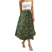 Maxi Skirts for Women with Pockets Long Midi Length Casual Skirt for Beach Party Holiday