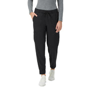 Hanes Women's Scrubs Cargo Joggers, Healthcare Scrub Joggers for Women, Moisture Wicking