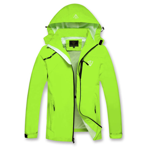 GIISAM Mens Windproof Jacket Waterproof Lightweight Mountain Sport Jacket for Men Hooded Windbreaker Raincoat