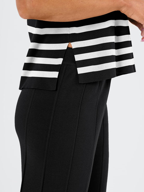 LILLUSORY 2 Piece Sets for Women Summer Vacation 2025 Lounge Outfits Matching Two Pcs Spring Knit Tracksuits Sweat Suits