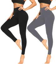 FULLSOFT Soft Leggings for Women - High Waisted Tummy Control No See Through Workout Yoga Pants