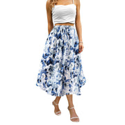 Maxi Skirts for Women with Pockets Long Midi Length Casual Skirt for Beach Party Holiday