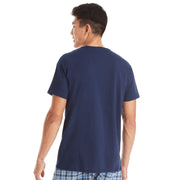 Hanes Men's Pocket Undershirt Pack, Cotton Crew Neck T-Shirt, Moisture Wicking Tee, Assorted 6-Pack