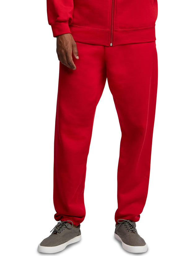 Fruit of the Loom Eversoft Fleece Elastic Bottom Sweatpants with Pockets, Relaxed Fit, Moisture Wicking, Breathable