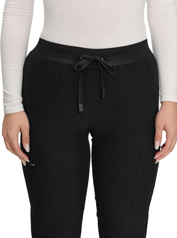 COZYFIT Scrub Pants for Women - Cargo Pants Scrubs with 7 Pockets,Soft Stretch
