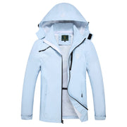 GIISAM Mens Windproof Jacket Waterproof Lightweight Mountain Sport Jacket for Men Hooded Windbreaker Raincoat