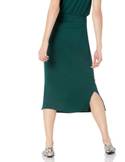 Amazon Essentials Women's Pull-On Knit Midi Skirt (Available in Plus Size)