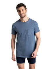 Fruit of the Loom Men's Undershirts, Moisture Wicking & Tag Free, Short Sleeve Crew T-Shirts