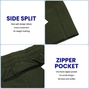 COOFANDY Men's 2 Pack Gym Workout Shorts 7 Inch Quick Dry Athletic Shorts Lightweight Running Shorts with Pockets