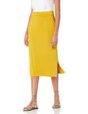 Amazon Essentials Women's Pull-On Knit Midi Skirt (Available in Plus Size)