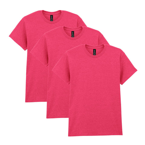 Gildan Unisex Adult Heavy Cotton T-Shirt, Style G5000, Multipack