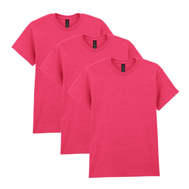 Gildan Unisex Adult Heavy Cotton T-Shirt, Style G5000, Multipack