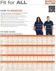 BARCO ONE Women's Pulse Scrub Top, Sporty V-Neck Medical Top w/ 4-Way Stretch & 5 Pockets