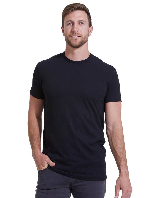 True Classic Mens T-Shirts - Short Sleeve Crew Neck Plain Novelty T Shirt for Men
