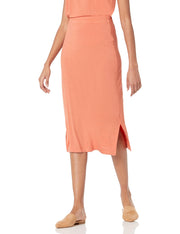 Amazon Essentials Women's Pull-On Knit Midi Skirt (Available in Plus Size)