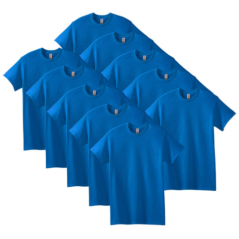 Gildan Unisex Adult Heavy Cotton T-Shirt, Style G5000, Multipack