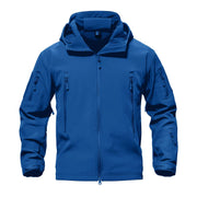 TACVASEN Men's Special Ops Military Tactical Rain Jackets Winter Warm Fleece Softshell Hooded Raincoat Snowboard