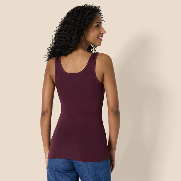 Amazon Essentials Women's Slim-Fit Tank, Pack of 4