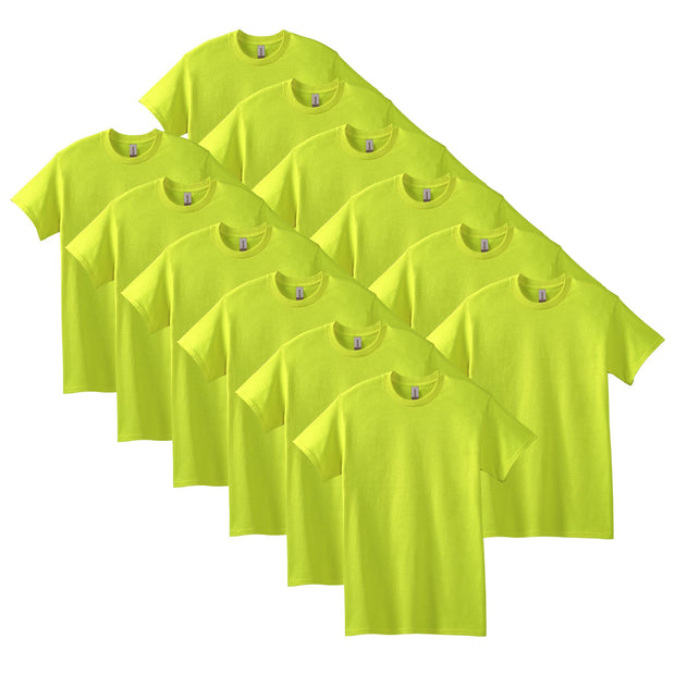 Gildan Unisex Adult Heavy Cotton T-Shirt, Style G5000, Multipack