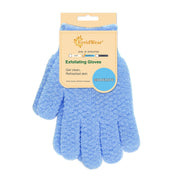 Evridwear Exfoliating Dual Texture Bath Gloves for Shower, Spa, Massage and Body Scrubs, Dead Skin Cell Remover, Gloves with Hanging Loop (1 Pair Heavy Glove)