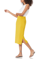 Amazon Essentials Women's Pull-On Knit Midi Skirt (Available in Plus Size)