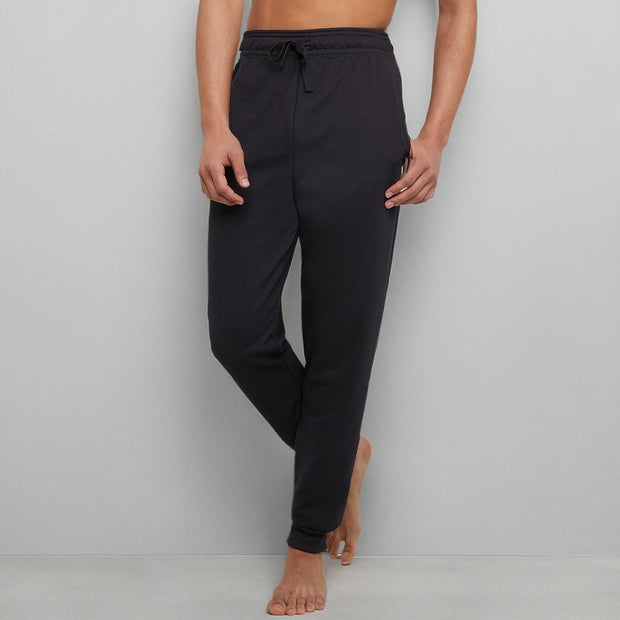 Hanes Men's Ecosmart Jogger Sweatpants, Men's Midweight Fleece Lounge Pants, 30.5