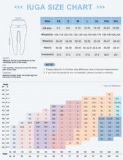 IUGA High Waist Yoga Pants with Pockets, Leggings for Women Tummy Control, Workout Leggings for Women 4 Way Stretch