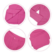 HuiSiFang Womens Fall Fashion 2 Piece Blazer Sets Open Front Blazers and Slim Fit Pants Suits Set