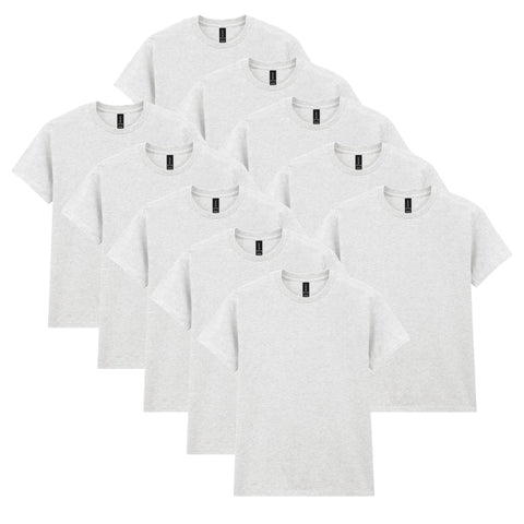 Gildan Unisex Adult Heavy Cotton T-Shirt, Style G5000, Multipack