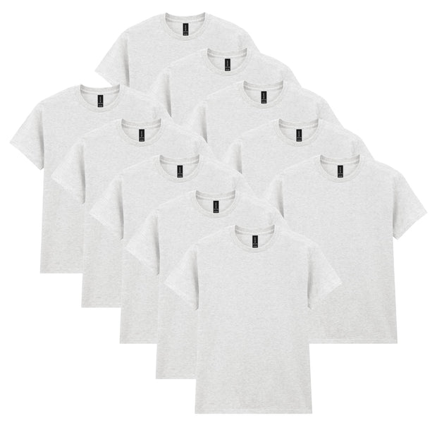 Gildan Unisex Adult Heavy Cotton T-Shirt, Style G5000, Multipack